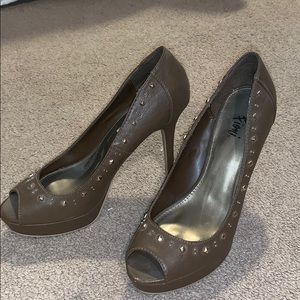 Brown heels